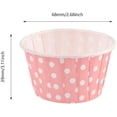 thumbnail image 4 of 100 piezas de mini forros para cupcakes, vasos redondos de para hornear pasteles, estuches para muffins con tapa, para bolas de pastel, muffins, cupcakes, fiestas de, 4 of 4