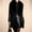 Black, variant on LoyisViDion Coat Women Winter Faux Leather Fur Long Sleeve Coat Jacket Outerwear Long Overcoat Black 4(S)