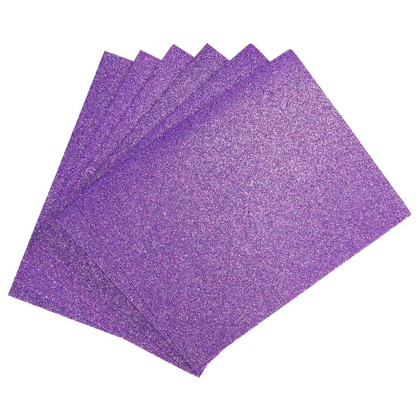 Hojas de Espuma EVA Brillante Púrpura Oscuro 10.8 x 8.5 Pulgadas 2mm de Grosor 20Pcs
