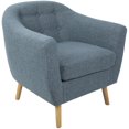 thumbnail image 1 of Chaise milieu-du-siècle Rockwell, par LumiSource, 1 of 6