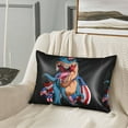 thumbnail image 3 of Disketp Blue Dinosaur Satin Pillowcase For Hair And Skin - Satin Pillow Cases Standard Size 20x30 Inches With Zipper,Gifts For Women Men, 3 of 8