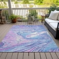 thumbnail image 6 of Addison Rugs Chantille Indoor/Outdoor Transitional Geometric, Abstract Sky Washable Rectangle Rug, 3' x 5', 6 of 6