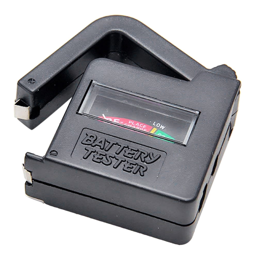 Pocket Universal Battery Tester Checker AA/AAA/C/D/9V/1.5V Button Cell Analyzer 