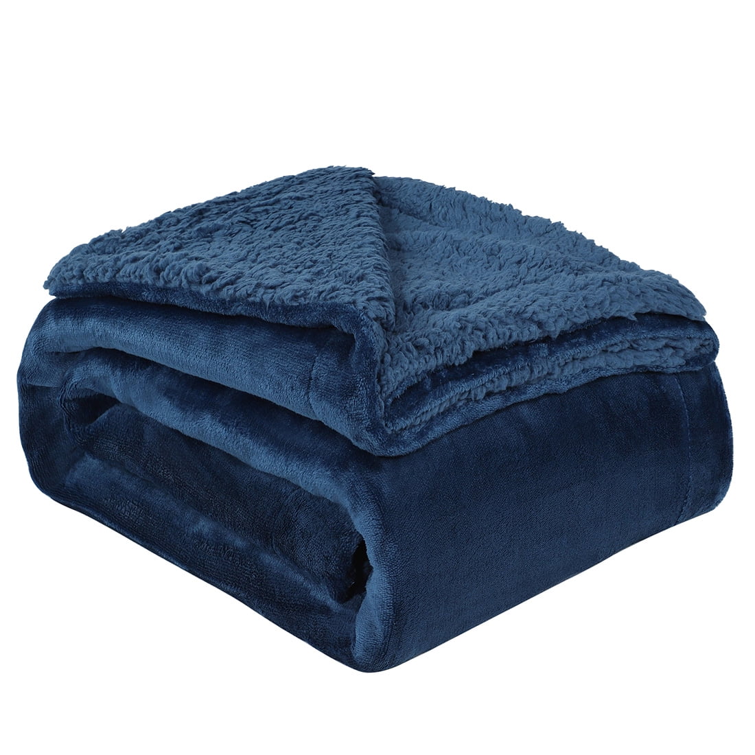 Unique Bargains Weighted Soft Flannel Fleece Blanket Plush Throw