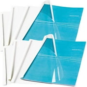 (2 pack) (2 Pack) Fellowes, FEL52220, Thermal Binding Covers, 10 / Pack, White