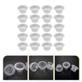 thumbnail image 3 of 20Pcs Hydroponic Net Pots Garden Net Cups Pots Plastic Slotted Mesh Net Cups, 3 of 7