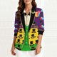 thumbnail image 1 of TaTaai Ladies Mardi Gras Printed Long Sleeve Loose Casual Shirt Unisex Lapel Fashion Blouse Holiday Top for Daily Office Party Streetwear Spring Summer Wear Gift, 1 of 9