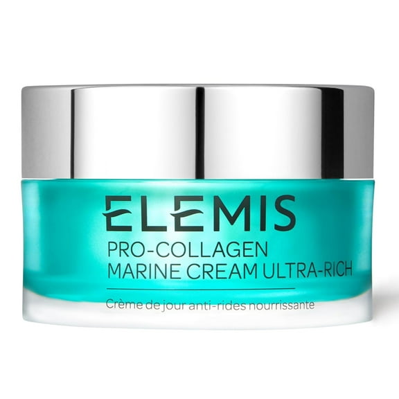 ELEMIS Pro-Collagen Marine Cream AKF18 Ultra Rich 50ml - Deeply Hydrating Anti-Wrinkle Cream for Dry Skin, Firms, Smooths and Nourishes Dry Skin