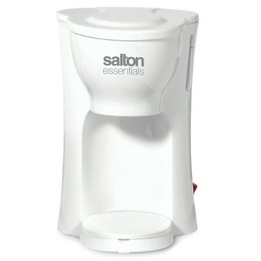 Salton Essentials White 1-Cup Coffee Maker
