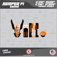 thumbnail image 4 of Kalair GFX Graphics Kit for Honda CRF150F (2003-2007) Semperfi Series, 4 of 5