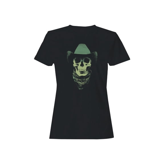 Cowboy Skull Bandana Women's T-shirt