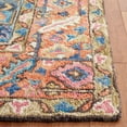thumbnail image 3 of SAFAVIEH Blossom Merletta Floral Runner Rug, Blue/Rust, 2'3" x 8', 3 of 8