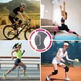 thumbnail image 4 of Rirozkan Knee Pads, Knee Brace for Volleyball, Soft Breathable Knee Sleeves, Protective Knee Support for Sports, Basketball Dance Yoga for Workout Running, 4 of 7