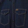thumbnail image 5 of Indian Motorcycle Men's Heritage Denim Shirt, Navy | 2833414, 5 of 10
