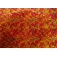 thumbnail image 4 of oneOone Cotton Silk Red Fabric Batik Dress Material Fabric Print Fabric By The Yard 42 Inch Wide, 4 of 4