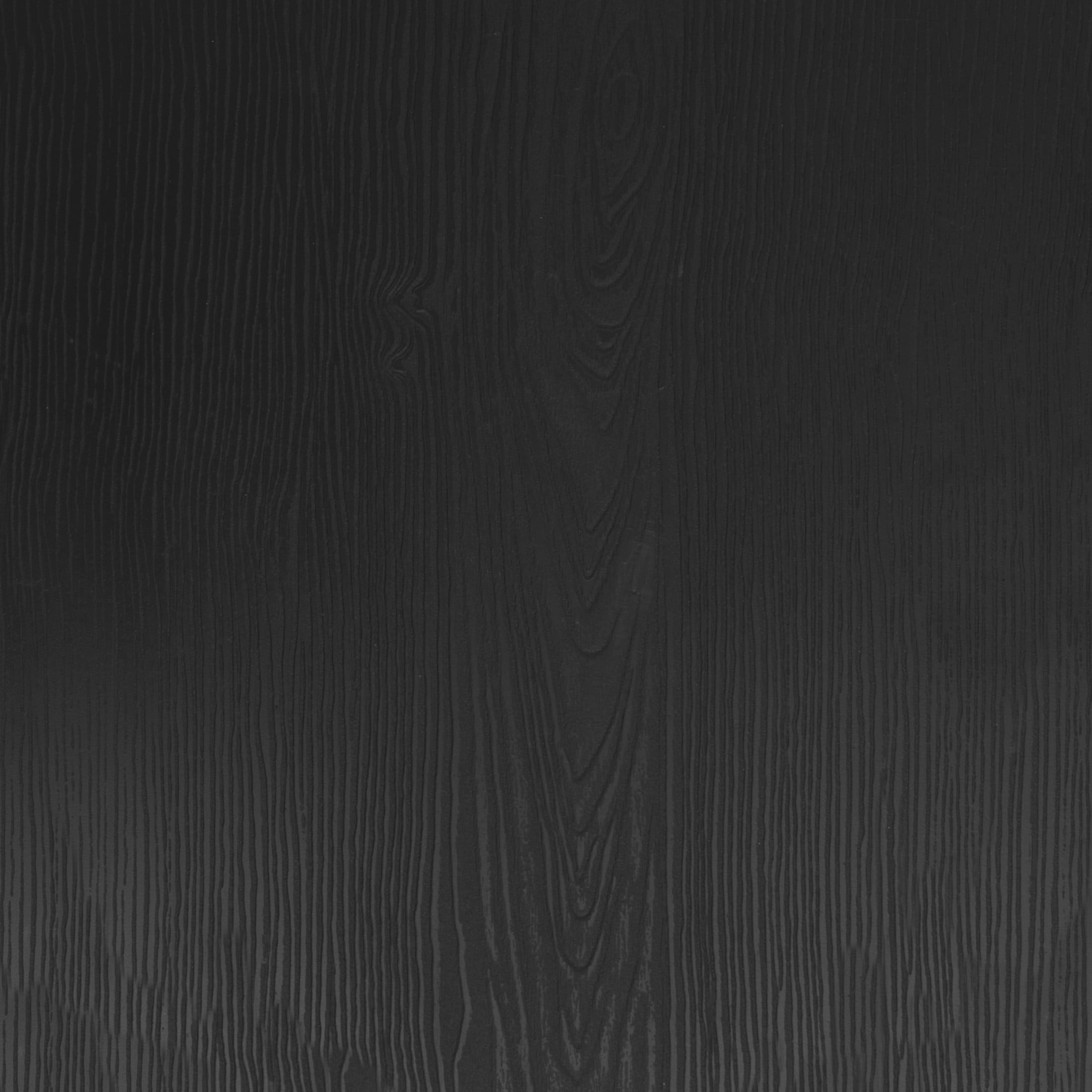 Merrick Lane All-Weather Poly Resin Wood Two Tiered Adirondack Slatted Coffee Conversation Table in Black