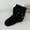 Black, variant on Spring Summer Big Bow Tie Pantyhose, Girls Dress Tights with Decorative Bow for Party and School, Beige L Size 4-6 Years