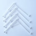 thumbnail image 3 of Pinces pour Cantonnière 4 Pcs Support d'Installation Transparent pour Store Vertical avec Pince de Cantonnière Intégrée Support Extérieur pour Couvercle Sale Clips, 3 of 3