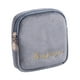 thumbnail image 2 of Bolsa de almacenamiento para Toallas sanitarias Sunnimix, Bolsa para Copa menstrual, 13x13x4cm, Gris, 2 of 8