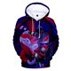 thumbnail image 3 of Sudadera con capucha de anime para hombre, sudaderas con estampado 3D de dibujos animados, chándal de hip hop para mujer, ropa para parejas, jerséis, traje de demonio de Halloween, 3 of 5