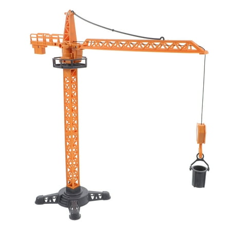 LULULION Construction Vehicle Model Toy Crane Truck Toy Multi 1 Set Lifting for Children Outdoor Play
