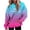 Hot Pink, variant on Womens Oversized Hoodies Yes I'm Always Cold Gradient Graphic Print Pullover Long Sleeve Sweatshirt Streetwear Casual Top Fall Winter Oversized Sweatshirts Dark Purple L