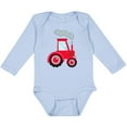 thumbnail image 3 of Inktastic Fun Red Tractor Boys or Girls Long Sleeve Baby Bodysuit, 3 of 5