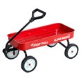 thumbnail image 1 of VEVOR Pull-Along Wagon for Kids, 39 inch Toddler Wagons, Supports up to 176 lbs, All-Terrain Wagons with Handle, Utility Wagon Cart Birthday Present for Kids Gardening Beach Camping, Red, 1 of 9