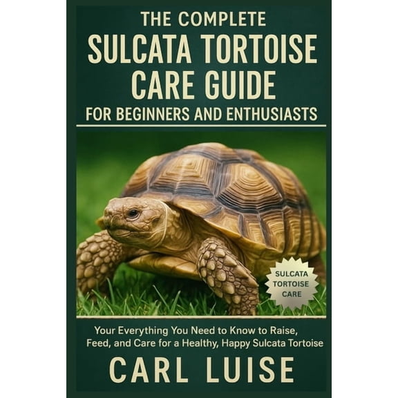 The Complete Sulcata Tortoise Care Guide for Beginners and Enthusiasts: Everything You Need to Know to Raise, Feed, and , (Paperback)