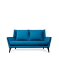 thumbnail image 1 of Love Seat Kessa Muebles Julian Azul, 1 of 1