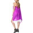 thumbnail image 2 of HAPPY BAY Women's Beachwear Swimsuit Coverups for Women Summer Swim Beach Dress Cover ups for Swimwear Women Loose Flowy Bathing Suit 1X-2X Purple, Solid, 2 of 5