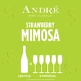 thumbnail image 5 of Andre Strawberry Mimosa Sparkling Wine Cocktail, 750ml Bottle, 5 of 5