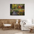 thumbnail image 2 of Stupell Industries Whitetail Visit at Cabin Canvas Wall Art design by Jim Baldwin, 30 x 40, 2 of 7