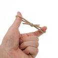 thumbnail image 4 of Unique Bargains 1 Pc Classic Knotted Style Hair Rope Hair Scrunchies Khaki, 4 of 5