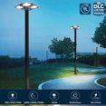 thumbnail image 4 of UL/DLC LED Post Top Lights, Adjustable Watt 80/100/150W & 3CCT 3000K-4000K-5000K Outdoor Post Lights 20250LM LED Pole Light Fixtures for Yard Garden Pathway 120V-277V Outdoor Pole Mount Light (1Pack), 4 of 8