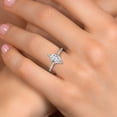 thumbnail image 3 of Gem Stone King 10K White Gold IGI Certified Engagement Ring | 1.20 Cttw | Center 1 Ct Marquise Cut | F-G Color | VS Clarity | Wedding Engagement Anniversary Promise Ring for Women | Size 8, 3 of 6