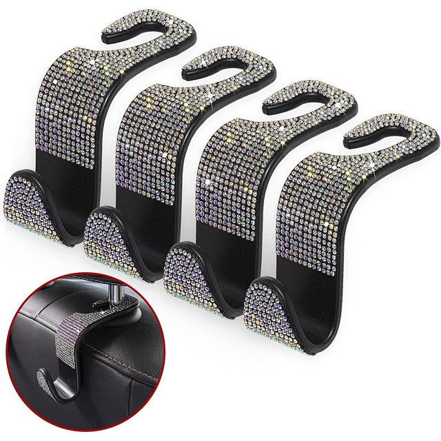 Gancho para reposacabezas trasero de coche CHAO soporte para billetera paquete de 4 color