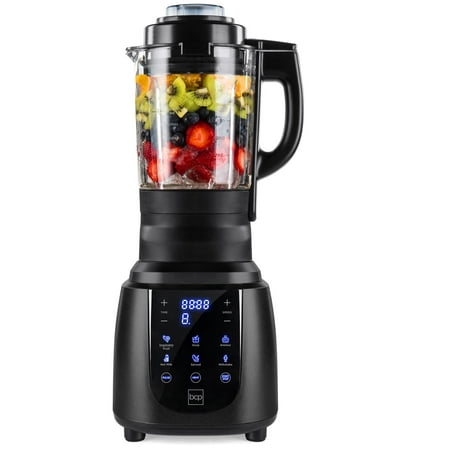 Best Choice Products 1200W 1.8L Multifunctional High-Speed Digital Professional Kitchen Smoothie Blender w/ Heating Function, Auto-Clean, Glass Jar, Up To 42,000RPM, Space (What's The Best Blender)