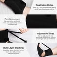thumbnail image 3 of Plantar Fasciitis Night Splint, Upgraded Adjustable Foot Brace with Arch Cushion for Pain Relief, Achilles Tendonitis, Foot Drop & Heel Spur, Comfortable Day & Night Support (Black, 1PC), 3 of 7