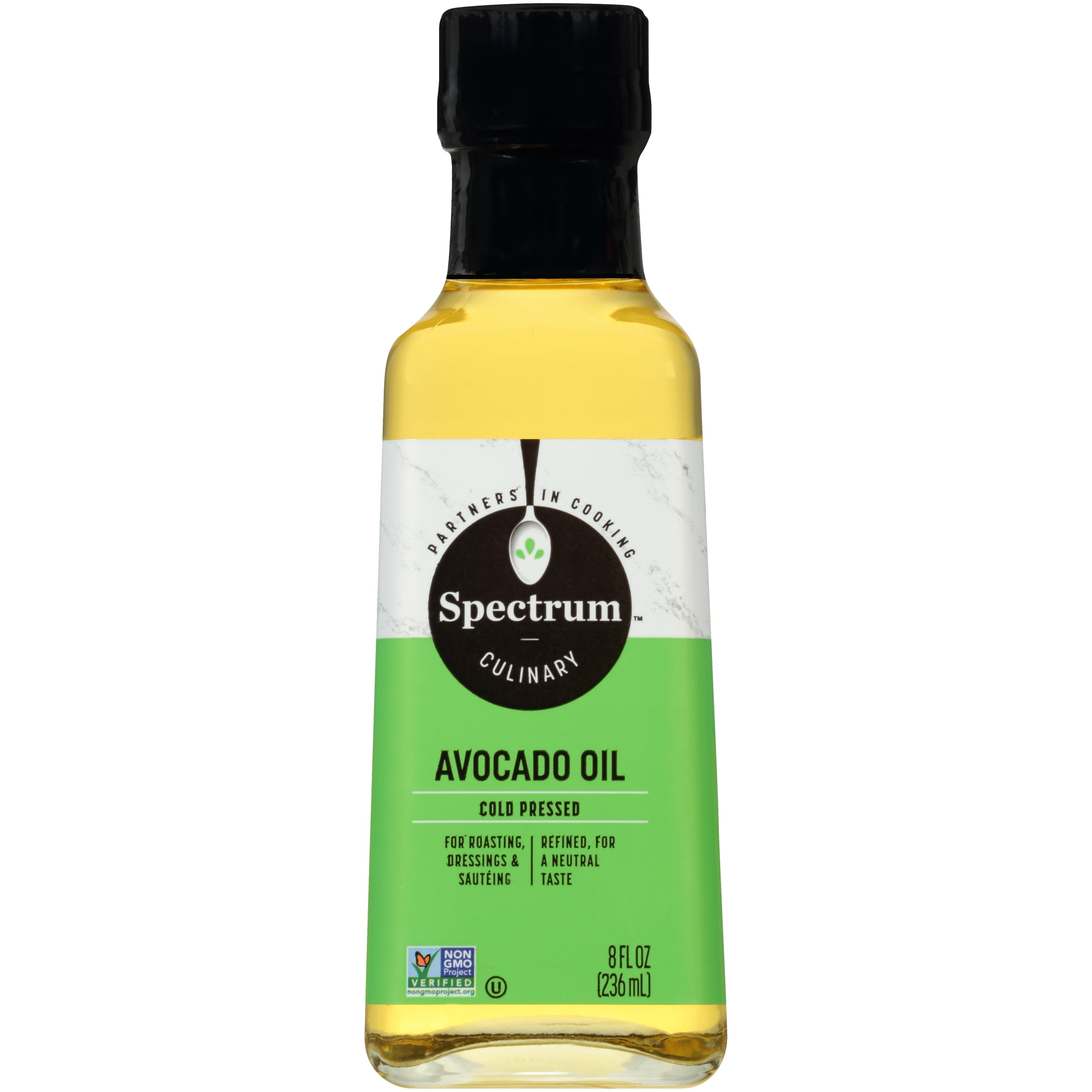 Spectrum Refined Cold Pressed Avocado Oil, 8 fl oz