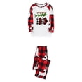 thumbnail image 3 of Midsumdr Christmas Pajamas for Family Christmas Tree,Elk Printed Long Sleeve Round Neck Blouse Tops and Loose Plaid Pants Two Piece Set Family Christmas Pjs Matching Sets(Kids), 3 of 3