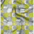 thumbnail image 1 of Soimoi White Rayon Crepe Fabric Abstracts Abstract Decor Fabric Printed Yard 46 Inch Wide, 1 of 6