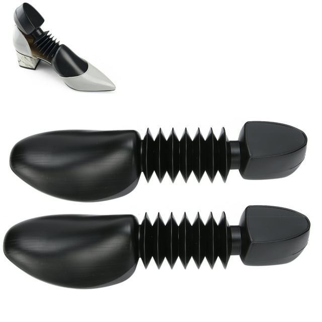 Hormas de Plástico para Zapatos para Hombres Práctica y Ajustable Hormas para Zapatos Soporte para Botas Soporte para Moldear Hormas para Zapatos Color Negro ANGGREK Otros