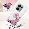 thumbnail image 3 of Funda para Xiaomi POCO M6 Pro 4G con Brillo Líquido Flotante, Purpurina, Parachoques y Anillo Giratorio Soporte, 3 of 5