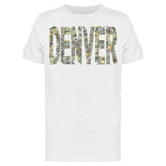 Denver American Dollars T-Shirt Men -Image by Shutterstock, Male Large