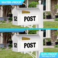 thumbnail image 4 of 150 PCS Letter Stickers Large Bulletin Board Letters Alphabet Number Stickers Vinyl Waterproof Self-Adhesive Stick on Letters for Poster Board Mailbox Crafts Classroom Home Party Decor(Black, 3 Inch), 4 of 8