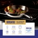 thumbnail image 4 of LEGEND COOKWARE Juego de ollas y sartenes de acero inoxidable de 3 capas | 11 piezas con tapas de vidrio, no tóxico, inducción, apto para horno | Mejor cocina totalmente revestida 18/8, cocina premium, 4 of 5