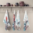 thumbnail image 3 of Coolnut Christmas Bird Kitchen Towels, 18 x 28 Inch Super Soft and Absorbent Dish Cloths for Washing Dishes, 6 PCS Reusable Multi-Purpose Microfiber Hand Towels for Kitchen, 3 of 5