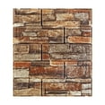 thumbnail image 1 of Harpily Wall Decor New PE Foam 3D DIY Wall Decor Embossed Brick Stone Color Tile Splicing, 1 of 4