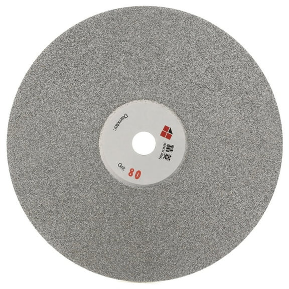 6" inch 150 mm Grit 80 Diamond Grinding Disc Abrasive Wheel Coated Flat Lap Disk Jewelry Tools for Gemstone Glass Rock Ceramics